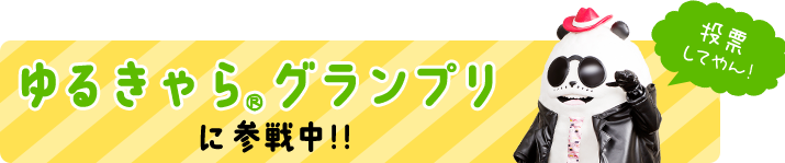 ゆるきゃら グランプリに参戦中!!順位結果でたやん!