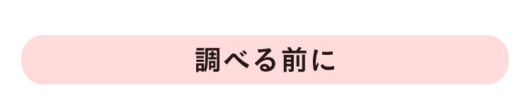 調べる前に