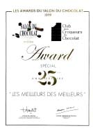 LES AWARDS DU SALON DU CHOCOLAT 2019 Award